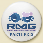 Logo provisoire Parti Pris sur RMG